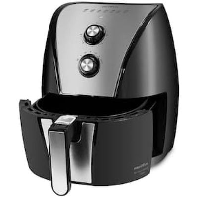 Fritadeira Elétrica Sem Óleo Air Fryer Britânia BFR40PI 5L – Preta/Inox Preto,Inox / 220