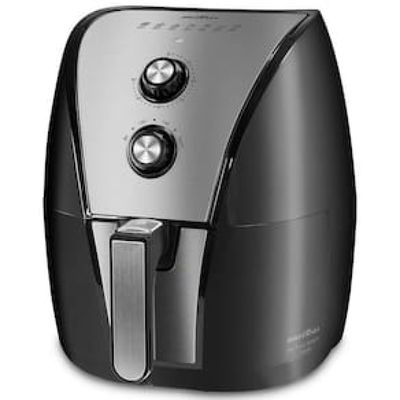 Fritadeira Elétrica Sem Óleo Air Fryer Britânia BFR40PI 5L – Preta/Inox Preto,Inox / 220
