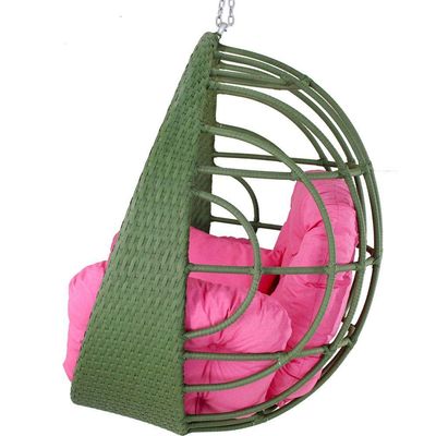 Balanço Ninho Suspenso Hungria Verde E Lisato Pink
