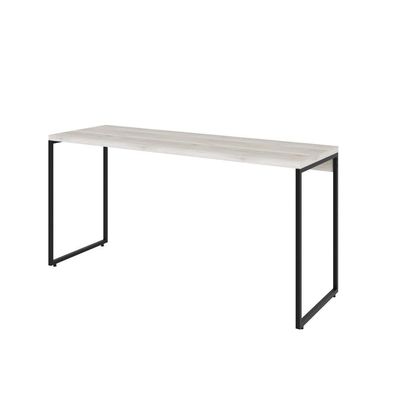 Kit Escritório Estante 4 Prateleiras Com Mesa 150Cm Snow