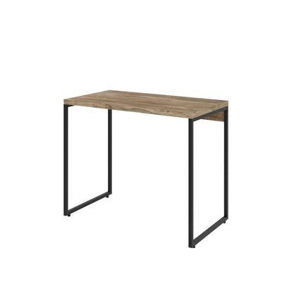 Kit Estante 5 Prateleiras Mesa 90Cm Carvalho