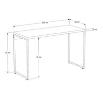 Kit Escritório Estante 3 Prateleiras Com Mesa 120Cm Onix