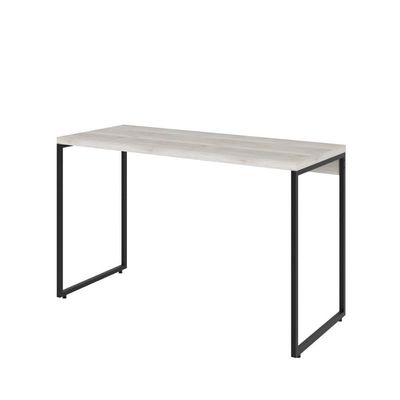 Kit Escritório Estante 4 Prateleiras Com Mesa 120Cm Snow