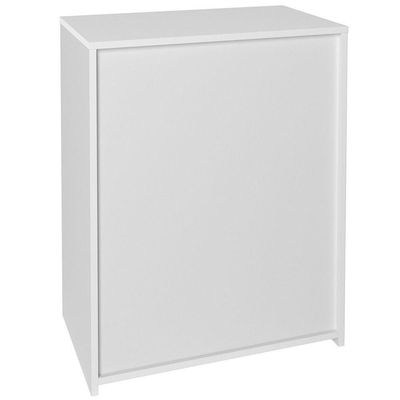 Balcão Multiuso Escritório Sala Cool A02 02 Portas Branco