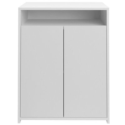 Balcão Multiuso Escritório Sala Cool A02 02 Portas Branco