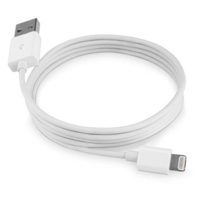 Cabo de Dado iPh0ne 5 6 7s 8 Plus Nano 7 lPad 4 Branco 1m