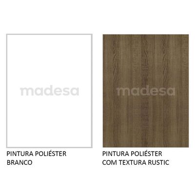 Mesa Gamer e Painel para TV até 65' Branco Madesa