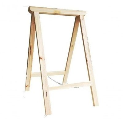 Ferramenta P/ Ateliês E Bancadas Par Cavaletes Pinus 100cm