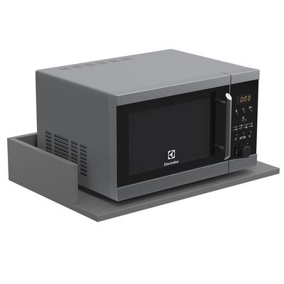 Suporte Suspenso Para Micro-ondas Forno 60x40 Cm Class L03 Cinza