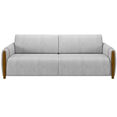 Kit Sofá 02 Lugares 168Cm Com 02 Poltronas M03 Cinza