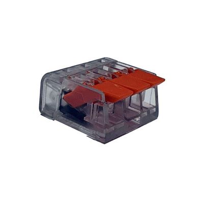 Kit Conector Borne Alavanca Cristal 3 Portas 10 Peças