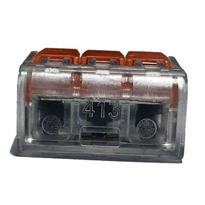 Kit Conector Borne Alavanca Cristal 3 Portas 10 Peças