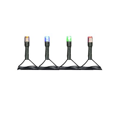 Pisca Led DeA 100 Lâmpadas 127V 8 Funções Fio Verde 8m Colorido UNICA