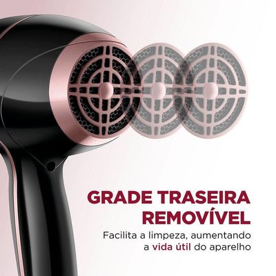 Secador De Cabelos Black Gold Mondial Scn-02 Secador Cabelo Scn-02 127v/60hz