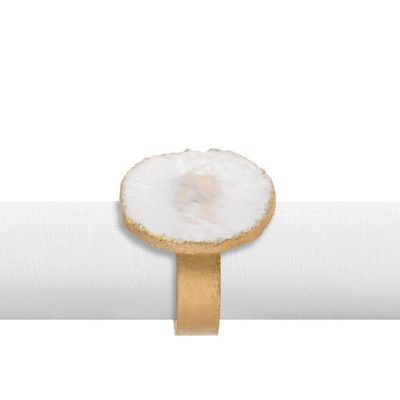 Argola De Guardanapo Copa E Cia 4 Pçs Complement Classic Quartzo