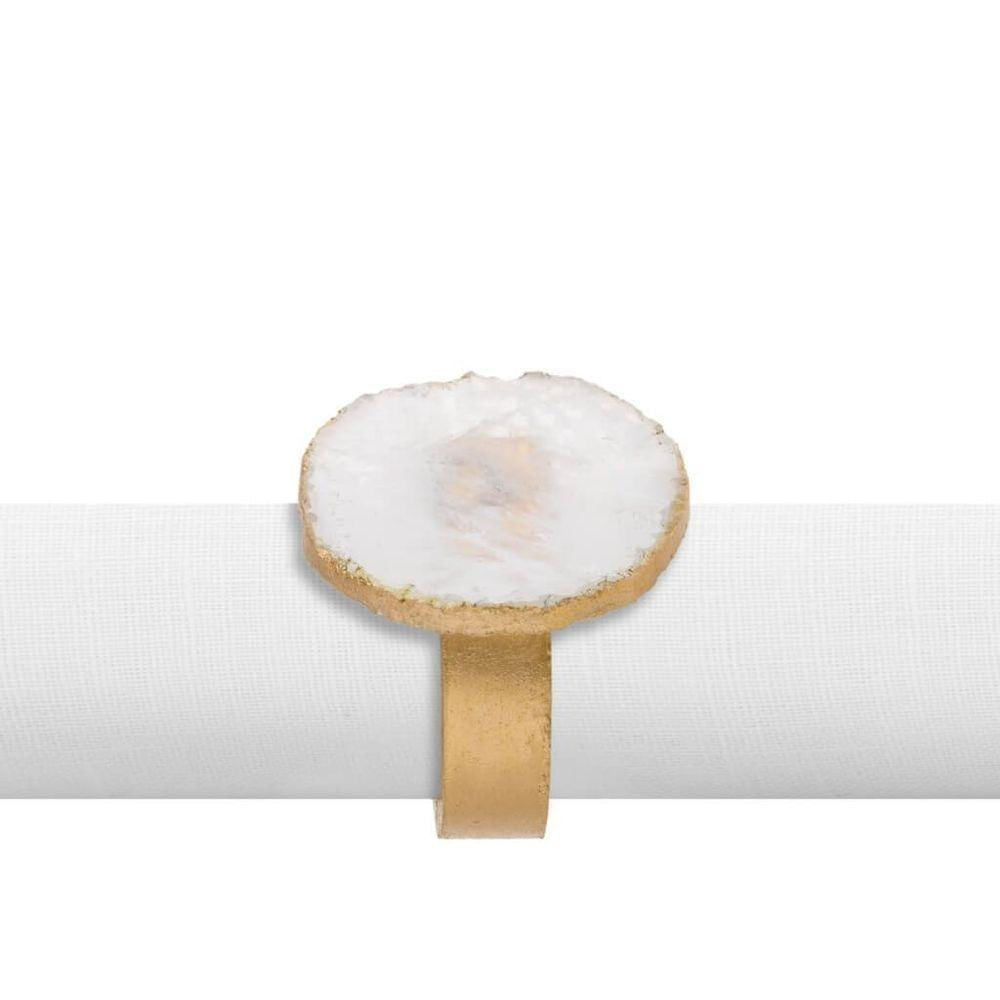 Argola De Guardanapo Copa E Cia 4 Pçs Complement Classic Quartzo