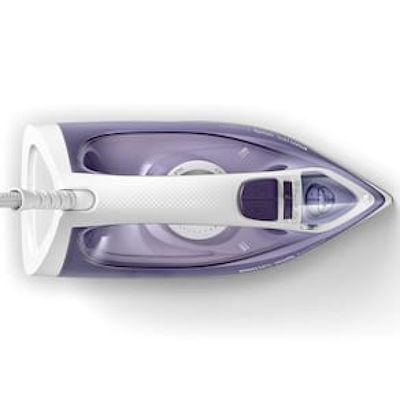 Ferro de Passar a Vapor Philips Walita EasySpeed GC1752 com Spray e Base de Cerâmica – Roxo/Branco branco,roxo / 110