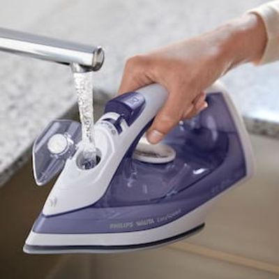 Ferro de Passar a Vapor Philips Walita EasySpeed GC1752 com Spray e Base de Cerâmica – Roxo/Branco branco,roxo / 220