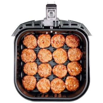 Fritadeira Elétrica Sem Óleo Air Fryer Mondial Grand Family AF-55I 5,5L – Preta/Inox Inox,Preto / 220