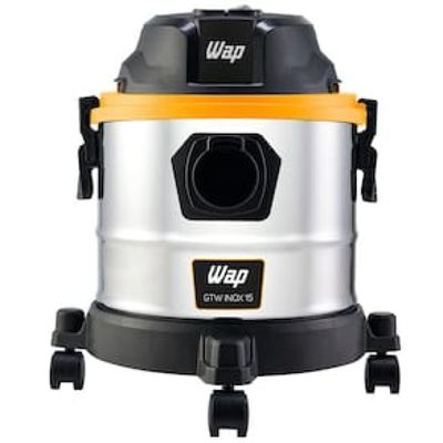 Aspirador de Pó e Água Wap GTW Inox 15 1700W – Inox/Preto/Amarelo Amarelo,Inox,Preto / 110