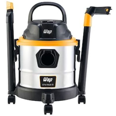 Aspirador de Pó e Água Wap GTW Inox 15 1700W – Inox/Preto/Amarelo Amarelo,Inox,Preto / 110