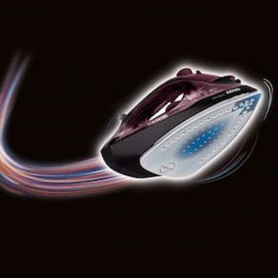 Ferro de Passar a Vapor Arno Ultragliss com Spray e Base Durilium Airglide - Vinho Vinho / 110