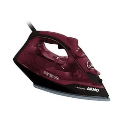 Ferro de Passar a Vapor Arno Ultragliss com Spray e Base Durilium Airglide - Vinho Vinho / 110