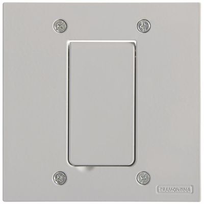 Tampa 1 Posto 4x4 Para Piso Tramontina Modular Cinza