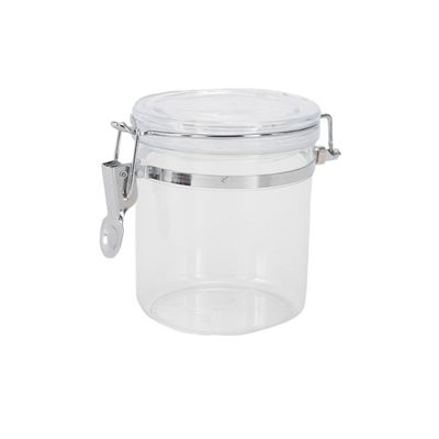 Pote Le Clear em Acrílico Hermético com Tampa Transparente 550ml UNICA