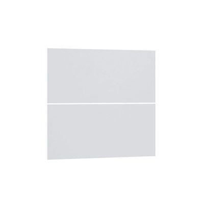 Painel Cabeceira Solteiro 97cm Uni Alpes Paris Luciane Móveis Branco Pf