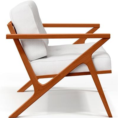 Kit 02 Poltronas Com Cintas De Corano Laís B04 Facto Branco