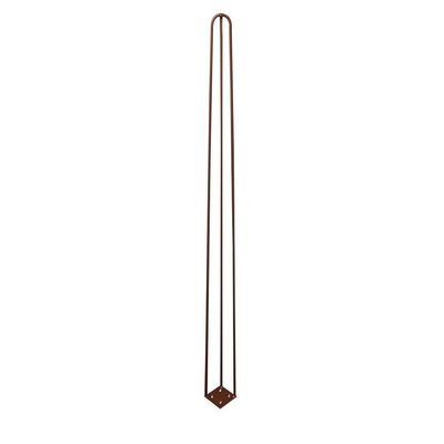 Pé De Metal 90 Cm Aparador E Mesa De Canto Bronze