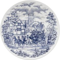 Kit 12 Pratos Fundos Biona Cena Inglesa Oxford® Cerâmica 22cm