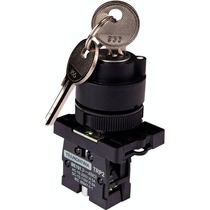 Botão Seletor Com Chave Tramontina Trp2-eg21 1na Duas Posições Base De Plástico Tramontina