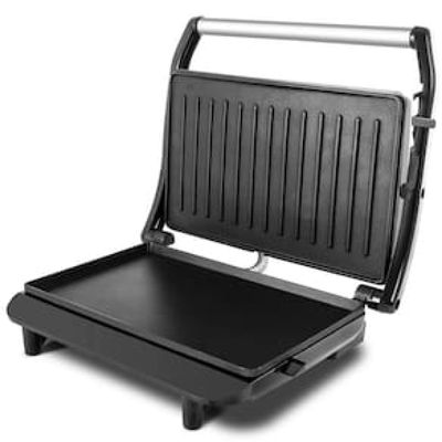 Sanduicheira Grill Britânia BGR27I Press – Inox/Preta Inox,Preto / 220