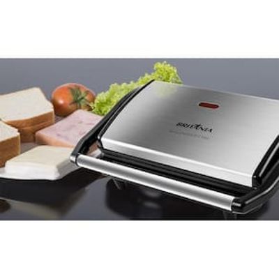 Sanduicheira Grill Britânia BGR27I Press – Inox/Preta Inox,Preto / 220