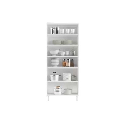 Módulo Cozinha Telasul Mirage New Paneleiro Aço 6 Portas 80cm Branco-Telasul