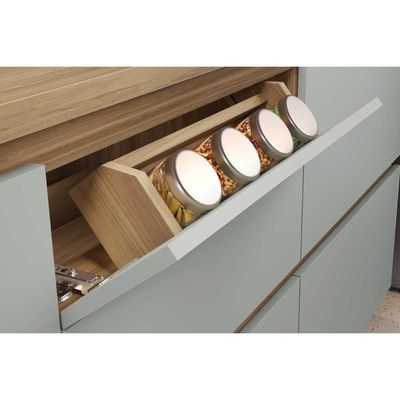 Kit de Cozinha Modulada 4 Peças Rainha C4P22 Branca/Nature - Nesher