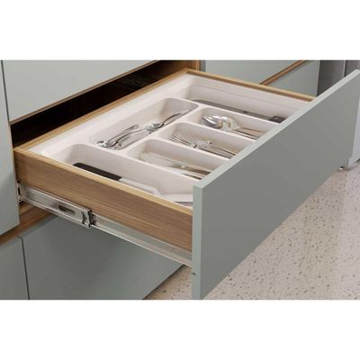Kit de Cozinha Modulada 4 Peças Rainha C4P22 Branca/Nature - Nesher