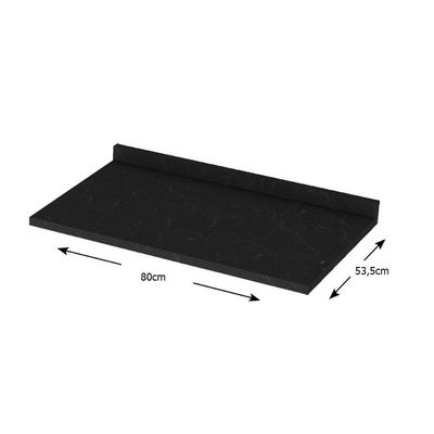 Módulo Cozinha Henn Americana Tampo Gabinete 80x53cm Calcare-Henn