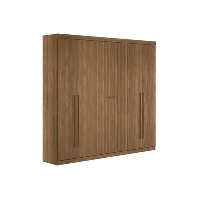 Guarda Roupa 6 Portas e 4 Gavetas Buriti Jatoba - Santos Andirá