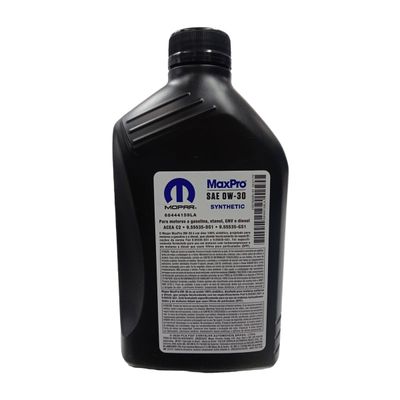 Óleo Lubrificante do Motor MaxPro SAE 0W30 Sintético Mopar 1L