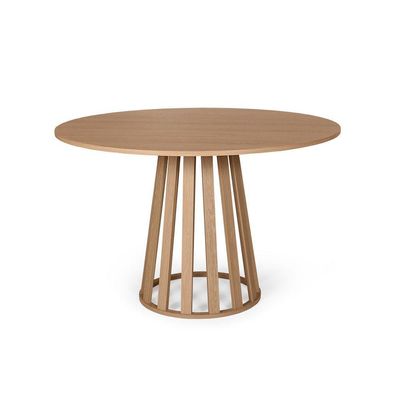 Mesa De Jantar Redonda 4 Lugares 90cm Tália Jade - Straub Web