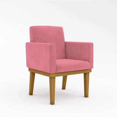 Cadeira Escritório Poltrona Reforçada rosa