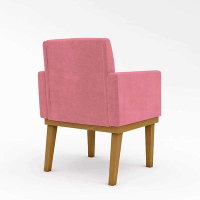 Cadeira Escritório Poltrona Reforçada rosa