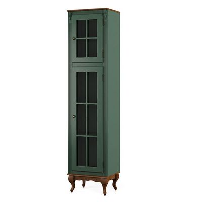 Paneleiro de Cozinha com 2 Portas Laca Cinza