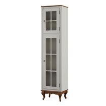 Paneleiro de Cozinha com 2 Portas Laca Cinza