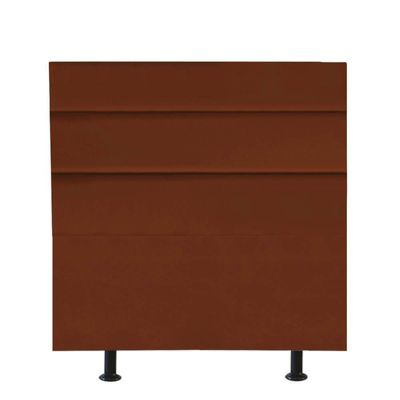 Cabeceira Estofada Argentina 90cm Solteiro Para Cama Box Quarto Suede Terracota Telha - Gat Magazine