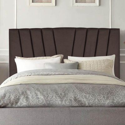 Cabeceira Estofada Bélgica 140cm Casal Para Cama Box Quarto Corino Marrom - Gat Magazine