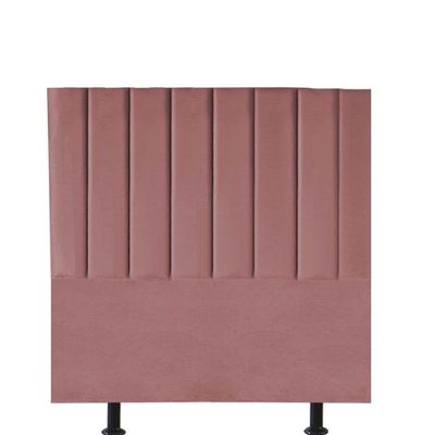 Cabeceira Estofada Carla 90cm Solteiro Para Cama Box Quarto Suede Rose Gold - Gat Magazine